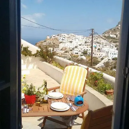 Tatil Evi Superb View House-sikinos Island-chorio